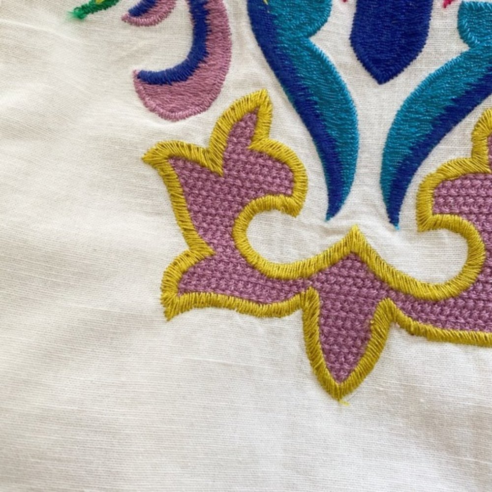Anthropologie Olympia Embroidered Tunic Dress - Picture 6 of 6